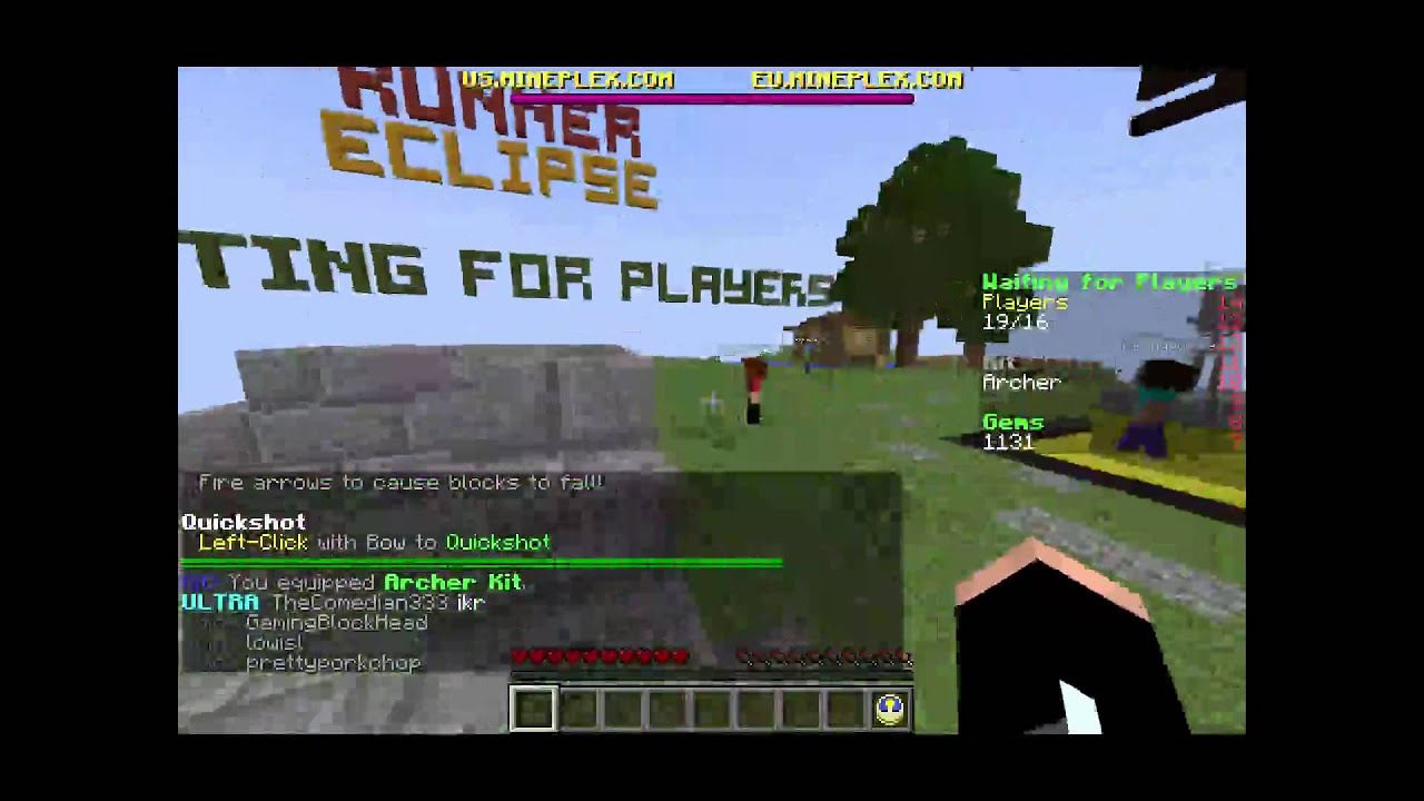 Minecraft Server Play: Mineplex - Episode 1