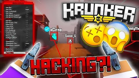 HACKING IN KRUNKER?! *EXPOSED!*