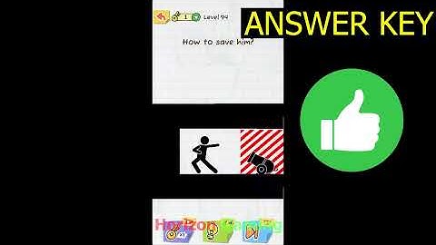 Draw 2 Save: Stickman Puzzle LEVEL 94 - How to save him - Gameplay Walkthrough Android IOS