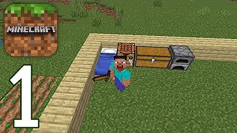 Minecraft - Survival - Gameplay Walkthrough PART 1 (iOS,Android)