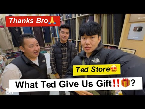 What ted kunchok give us gift?🎁‼️ted store||last day in Delhi||unboxing||tibetan vlogger||new vedio|
