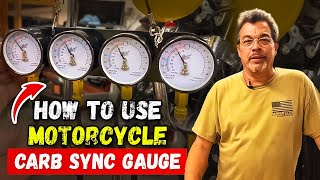 How to synchronize motorcycle carburetors ?