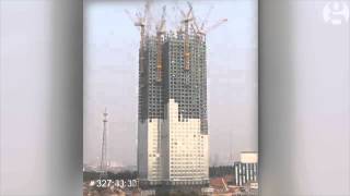 Chinese build 57-storey skyscraper in 19 days – timelapse