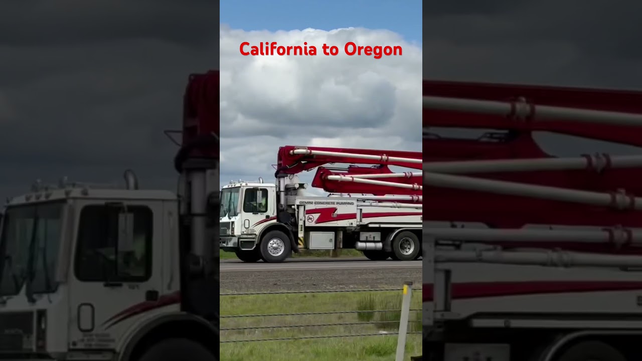 California road trip to Oregon 