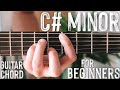 How To Play "C Sharp Minor" Guitar Chord // Beginner Guitar Chord Series #8 #Shorts