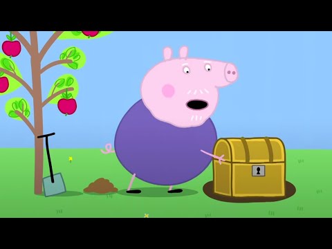 Peppa Pig in Hindi - Treasure Hunt - Khajane ki khoj - हिंदी Kahaniya - Hindi Cartoons for Kids