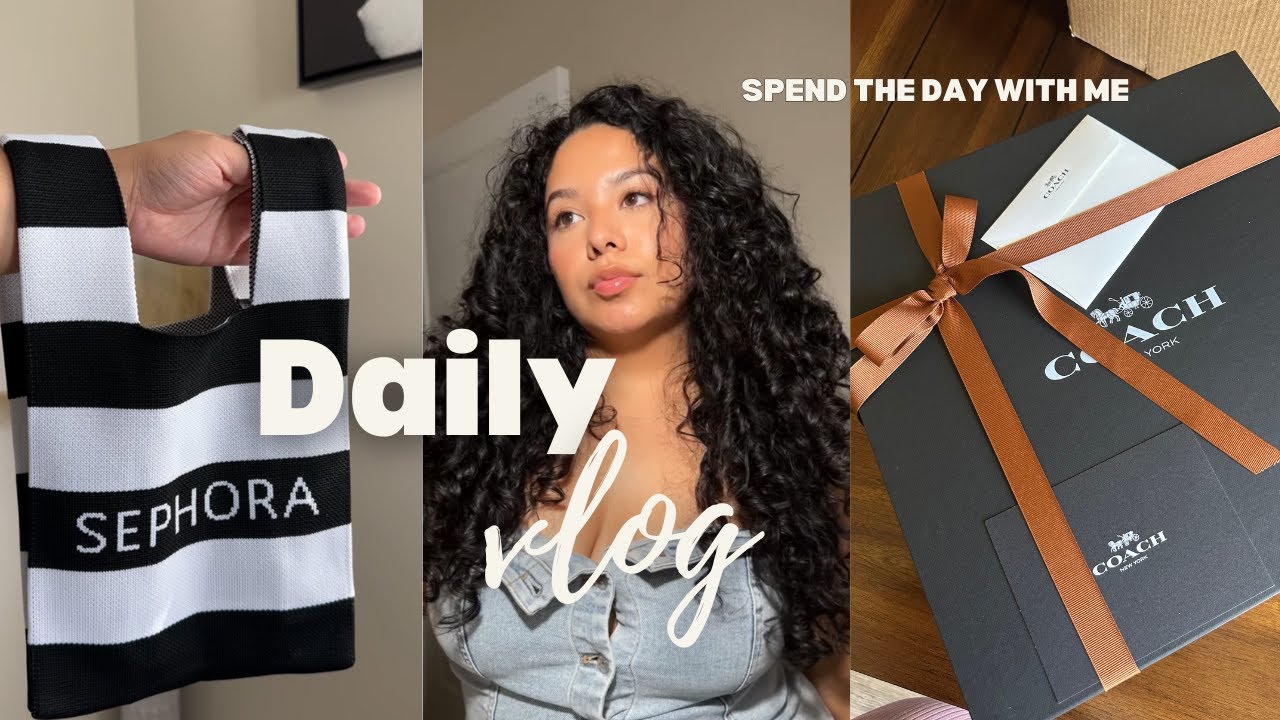 DAILY VLOG: SPEND THE DAY WITH ME | Morning routine, shopping & more ...