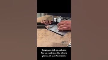 How picture frames are made