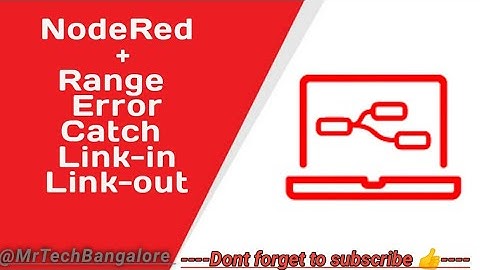 Range, Error Catching, Link in - Link out and Filter Node in nodered #important #noderedtutorials