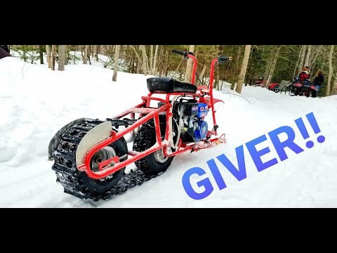 Mini Snow Bike