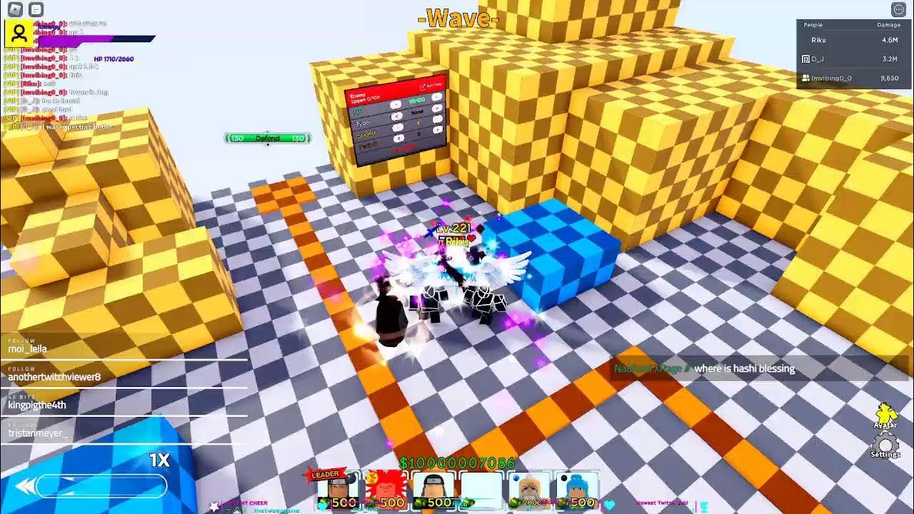 ASTD Hashirama blessing showcase!🔴Live🔴 YouTube