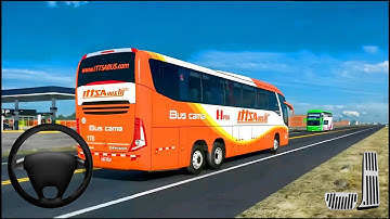 Impossible Mountain Roads Bus Driving - Bus Simulator - Android Gameplay