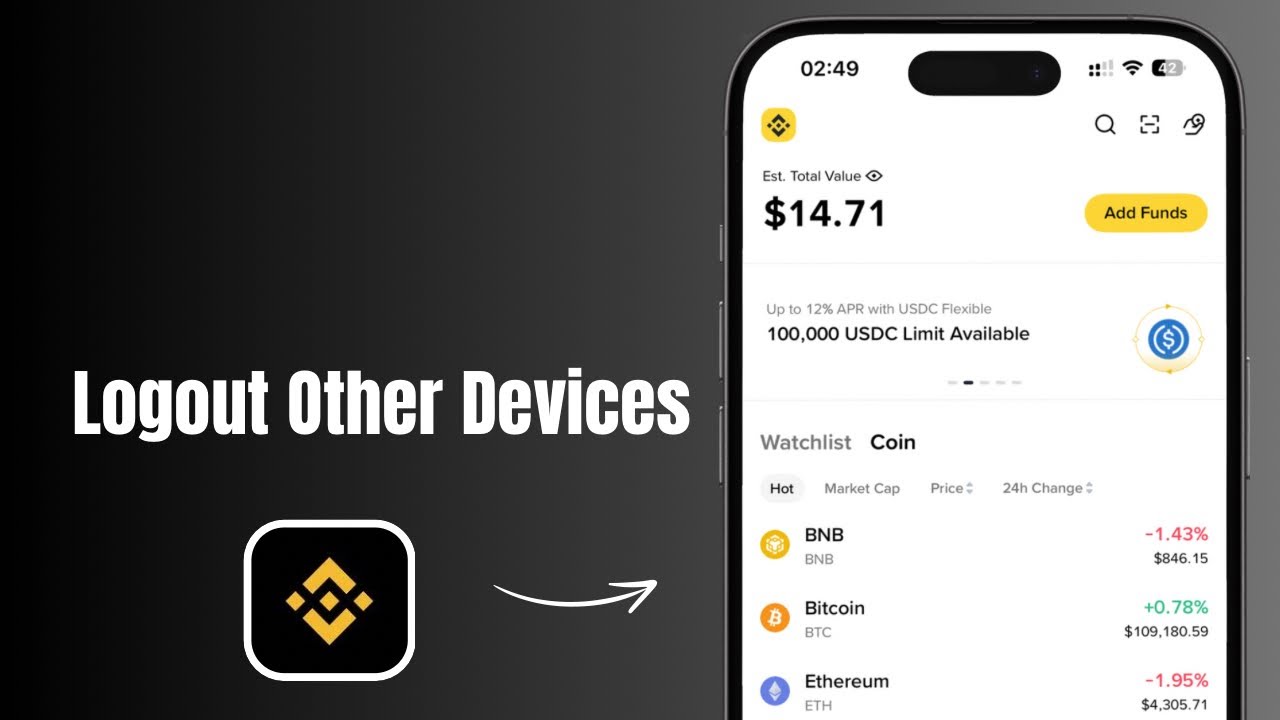 How to Logout Untrusted Devices From Your Binance Account? 