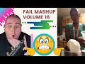 Fail Mashup Vol 16 | Kool Aid Titanic | Parkour Face Smash &amp; In My Feelings Bike Flip MADNESS!