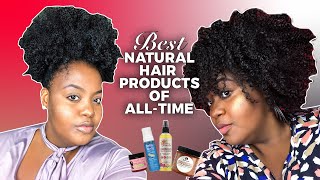 Top TEN Natural Hair Products for MOISTURE & LENGTH RETENTION  | My Favorite Natural Hair Products