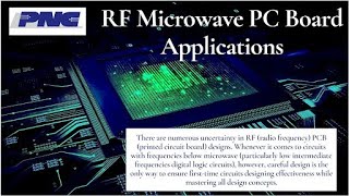 RF Microwave PC Board Applications