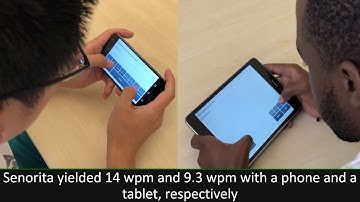 Senorita: A Chorded Keyboard for Sighted, Low Vision, and Blind Mobile Users