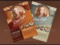 How to Design a Exclusive Coffee Shop Brochure In Corel Draw