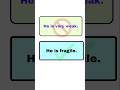 basic english vs advance english| grammar| vocabulary |English speaking| #vocabularyshorts #shorts