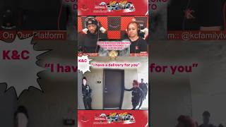 🙈COPS KNOCKED ON WRONG DOOR PRETENDING TO BE “DOORDASH” #shorts #fypシ゚viral
