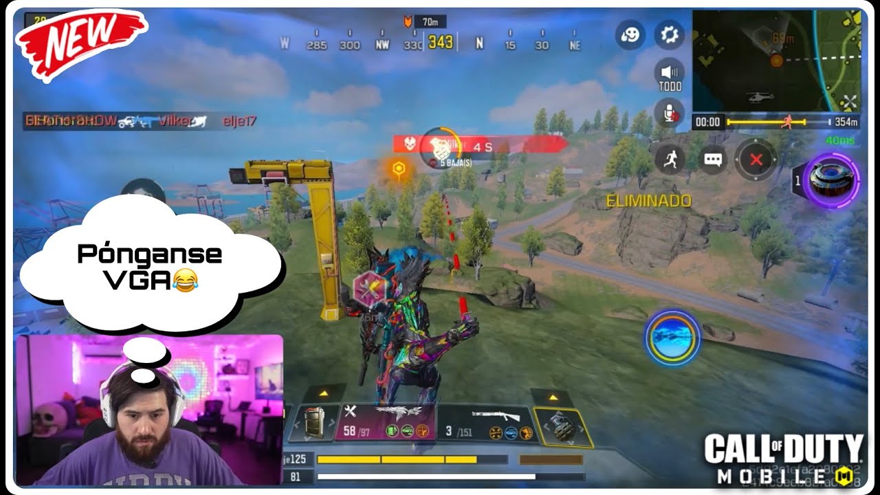 EL OSO TIENE UN TIRADOR MUY LETAL😶‍🌫️🔥|CALL OF DUTY MOBILE|