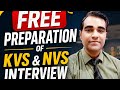 Free Kvs NVS Interview by PD Classes | Crack kvs & NVS Interview with Manoj Sharma