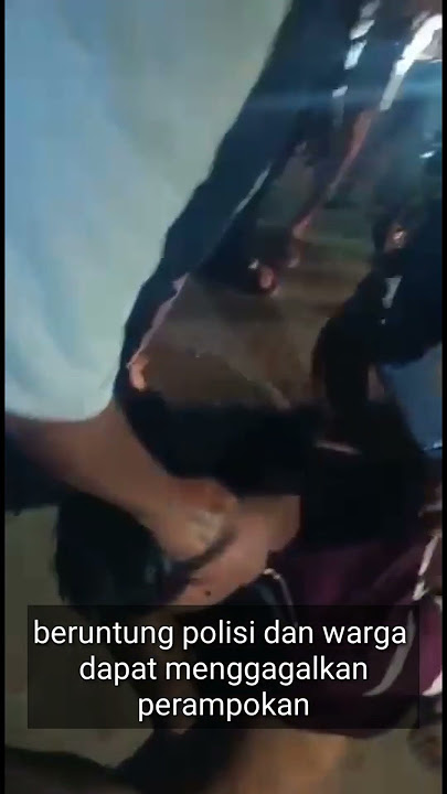 Perampokan di Alfamart Kel Sampit Ketapang