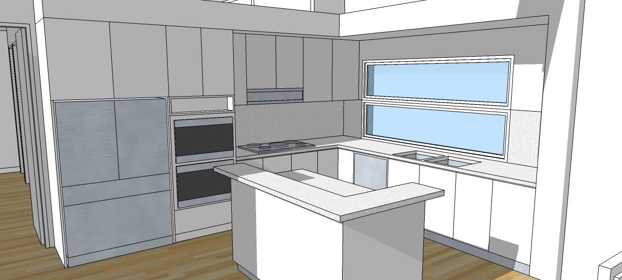 A11. Interior Design and Kitchens. A TreblD and SketchUp ...