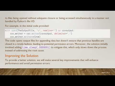 Solving Python's PermissionError: [Errno 13] Permission Denied While Working with CSV Files