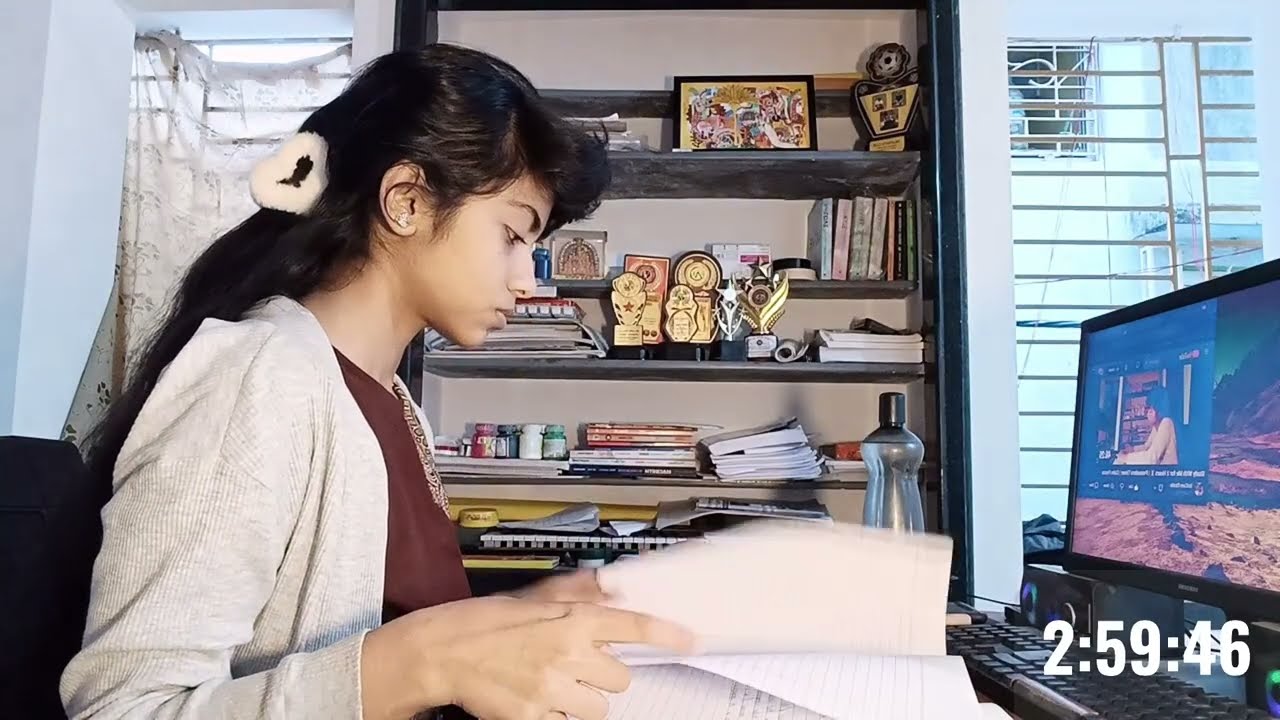 3 Hour Deep Focus Study Session | No Break | Study With Me