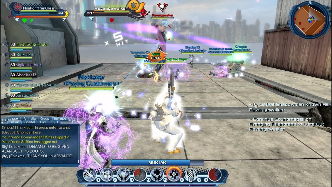DCUO - With A Vengeance 8 Man Operation