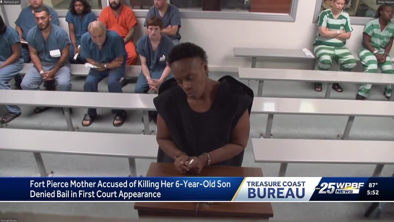 No bail for mother charged with murder of 6-year-old inside Fort Pierce ...