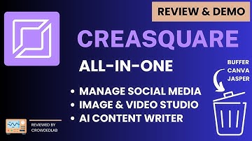 Creasquare Review & Demo - Create All Your Social Media Content And Schedule In One Platform!