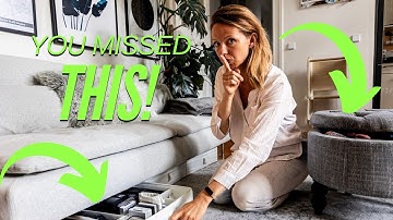 These 3 HIDDEN STORAGE spaces will save your cluttered home!