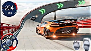 Impossible off-road Car game Stunt police car Real driving Racing #1 screenshot 5