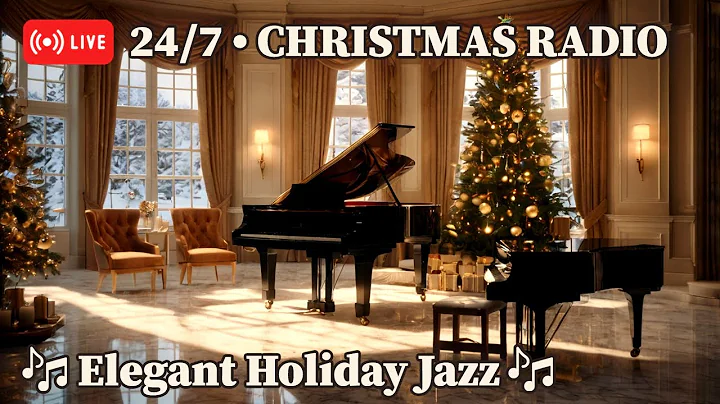 🎄 Christmas Radio - 24/7 Smooth Christmas Jazz Music | Relaxing Holiday Jazz, Winter Ambience🎷