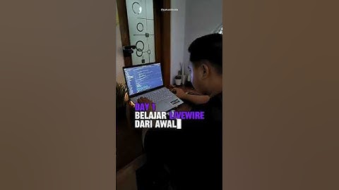 Day 1 Belajar Livewire dari awal bareng aku yunus almeida