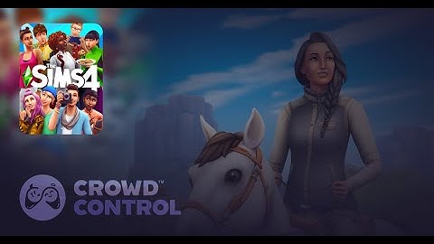 The Sims 4 with Crowd Control Mod! // The Sims 4 Live