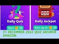 Amazon Quiz Today | Amazon Quiz Answers Today | Amazon FZ Coins Quiz Answers Today