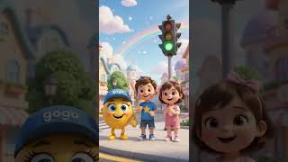 Traffic Lights Song For Kids 🚦 Learn Stop, Wait, Go Hmmkids Tv