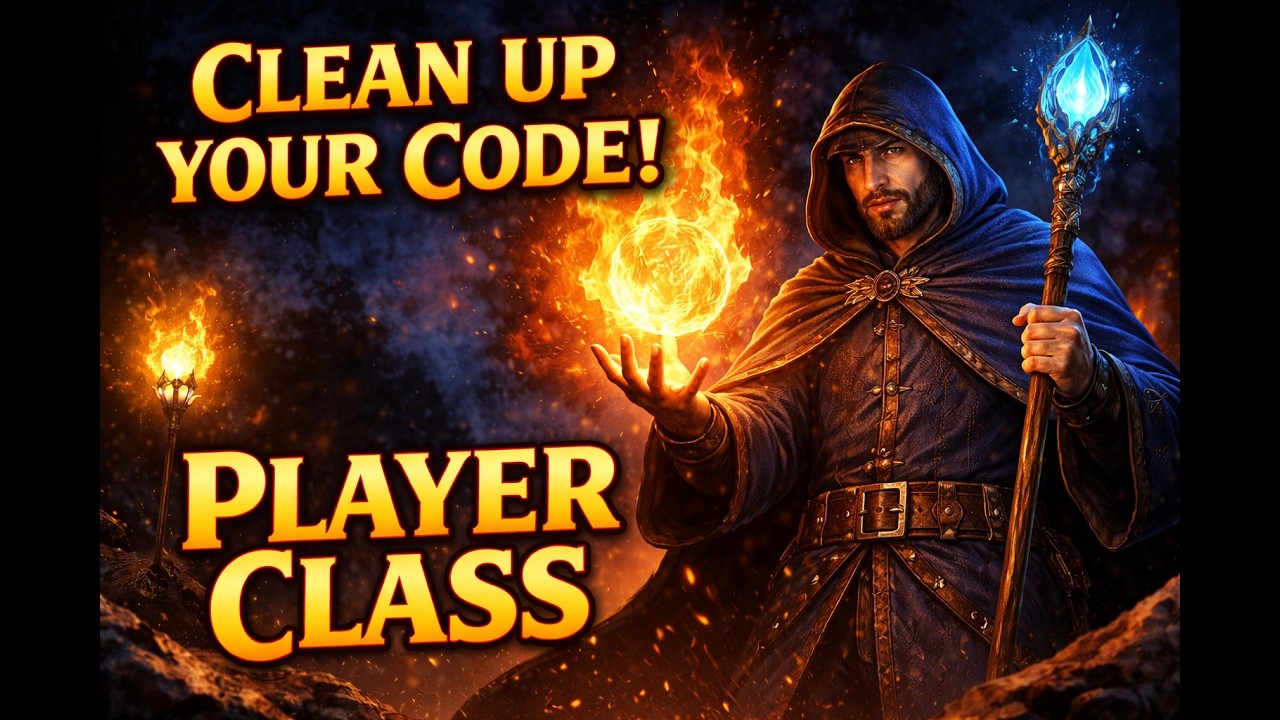 Clean Up Your Code with a Player Class | C++ RPG Tutorial Part 5 - YouTube