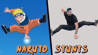 Stunts From Naruto In Real Life (Parkour Moves)