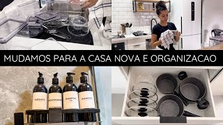 MUDAMOS PARA A OBRA - Organizamos os Planejados da cozinha | Organizando a mudança