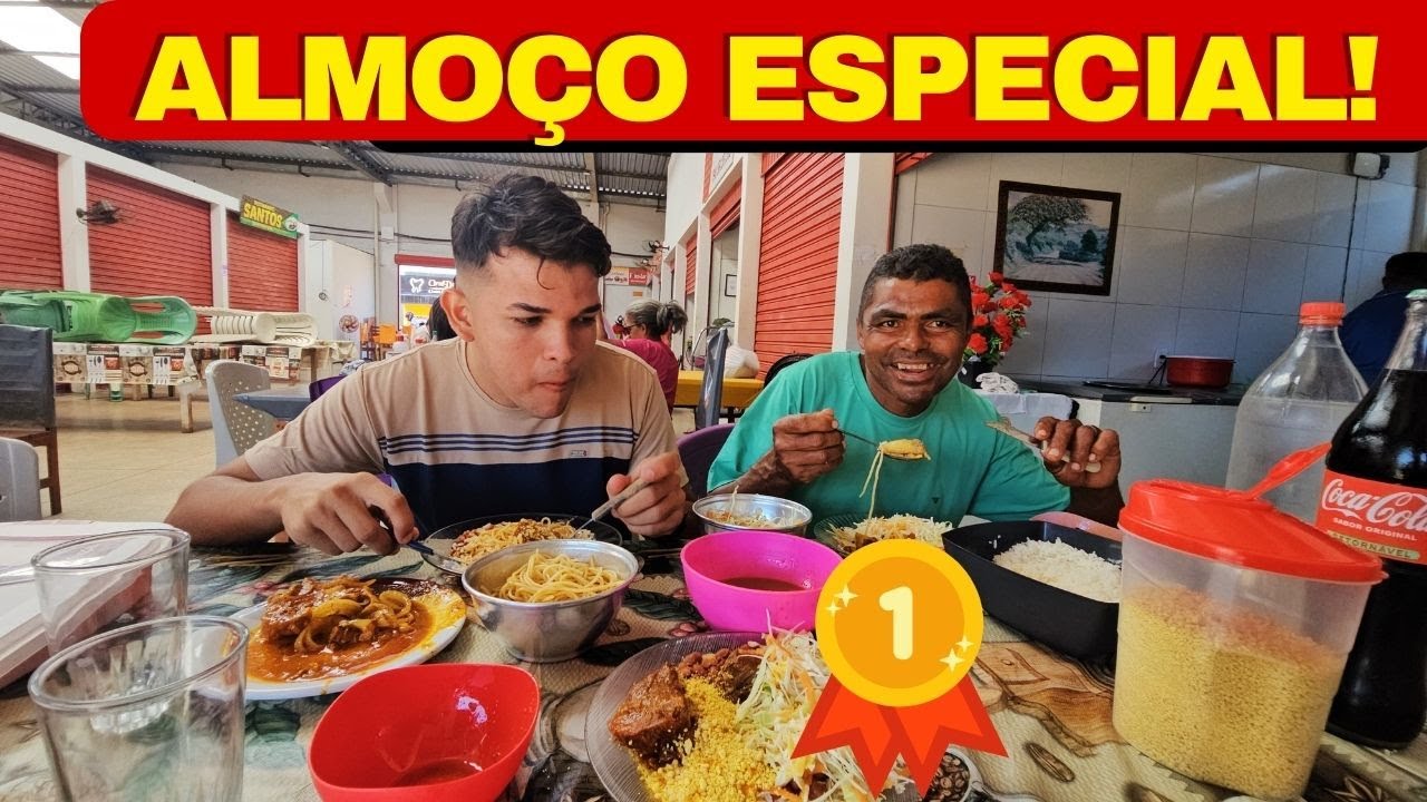 PAI DE 4 FILHOS: DIA DE PRÍNCIPE E ALMOÇO NA FEIRA