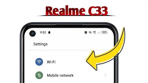 WiFi Not Working on Realme C33 Problem Solved