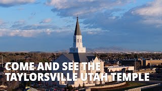 Come and See the Taylorsville Utah Temple by Church Newsroom 28,876 views 1 month ago 3 minutes, 4 seconds