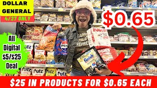 Dollar General $5/$25 Coupon Haul 4/27 | $25 in products for $0.65 each + $2 Huggies by Hey I’m Dee 1,681 views 9 days ago 11 minutes, 22 seconds