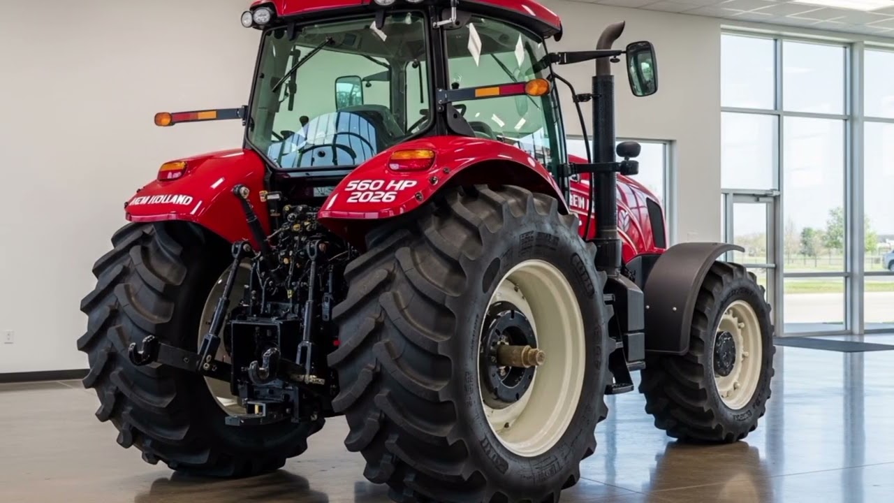 560 HP MONSTER Tractor 2026 New Holland SHOCKS Farmers – Insane Power & Speed Revealed!