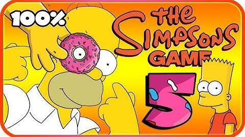 The Simpsons Game Walkthrough Part 5 - 100% (X360, PS3, PS2, Wii, PSP) Mob Rules