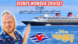 Disney Wonder Cruise Day 2! Catalina Island (Avalon) Underwater Exploration Excursion! AMAZING Day